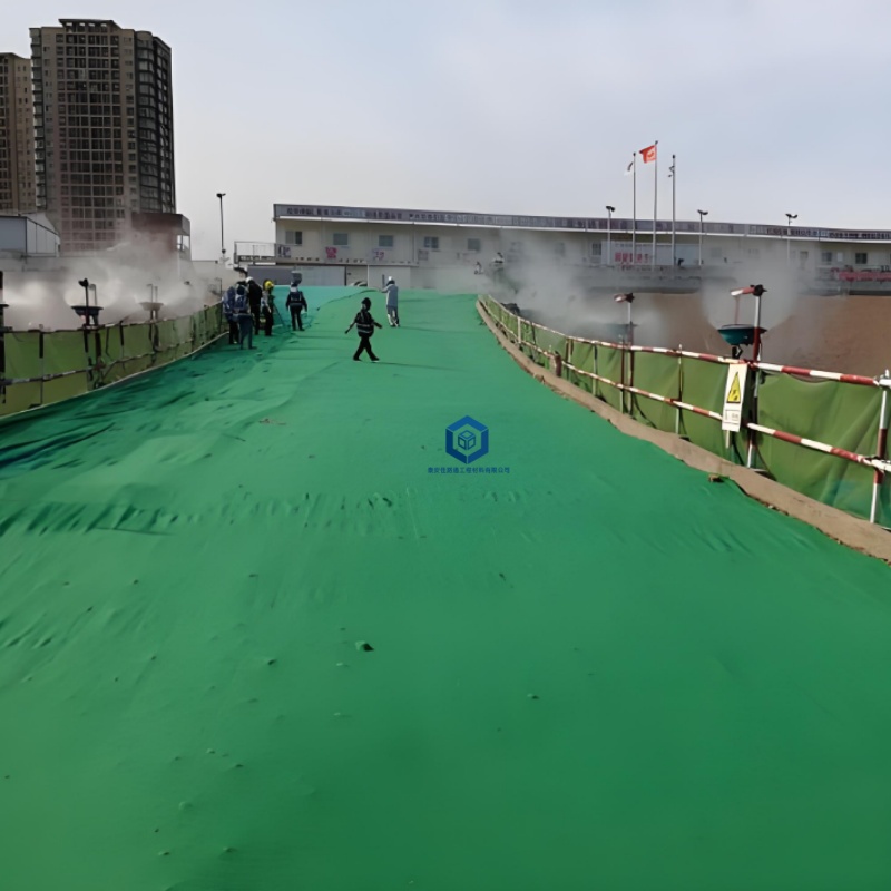 防尘土工布 工地裸土盖土抑尘
